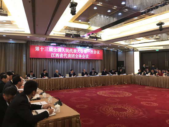 江西团开放日  创新引领高质量发展，坚决打赢脱贫攻坚战