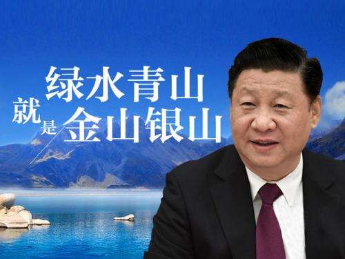 绿水青山就是金山银山（在习近平新时代中国特色社会主义思想指引