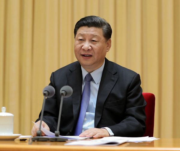 9月10日，全国教育大会在北京召开。中共中央总书记、国家主席、中央军委主席习近平出席会议并发表重要讲话，代表党中央向全国广大教师和教育工作者致以节日的热烈祝贺和诚挚问候。（新华社记者 王晔 摄）