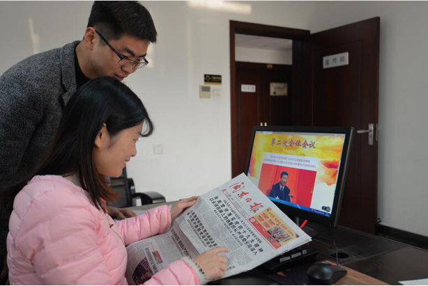   【纪检人·镜头】  掀起学习热潮 强化履职担当