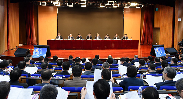 中国电信集团召开党风廉政建设和反腐败暨纪检监察工作会议（中央纪委监察部网站 郭兴 摄）