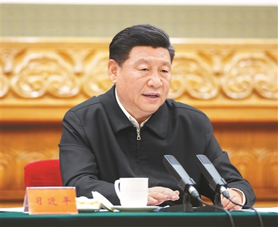 2月23日，统筹推进新冠肺炎疫情防控和经济社会发展工作部署会议在北京召开。中共中央总书记、国家主席、中央军委主席习近平出席会议并发表重要讲话。 新华社记者 鞠鹏 摄