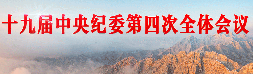 贯彻落实中央纪委四次全会精神  把严的主基调长期坚持下去