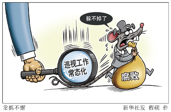 追逃追赃工作一刻也不能放松