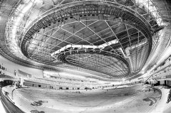 绿色是冬奥场馆底色